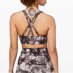 Lululemon | Energy Bra |Dual Shibori Iced Iris Mystique Moonwalk | 6